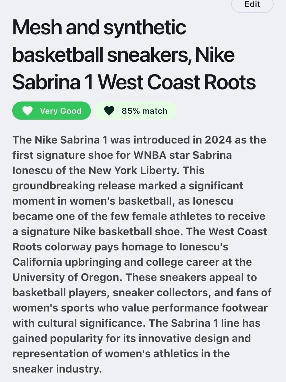 Nike Sabrina 1 Women's Pink and Green Athletic Sneakers